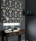 Bukhara Fabric / Graphite - Just Fabrics