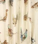 Game Birds Fabric / Cream - Just Fabrics