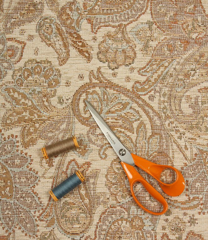 Petra FR Fabric / Natural - Just Fabrics