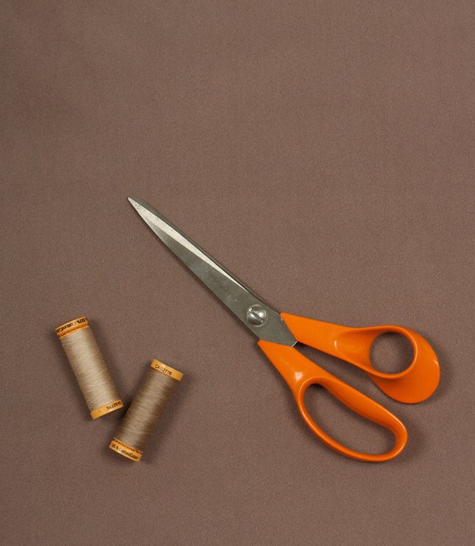 Matuel Velvet FR Fabric / Mole - Just Fabrics