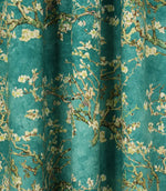 Almond Blossom Fabric / Blue - Just Fabrics