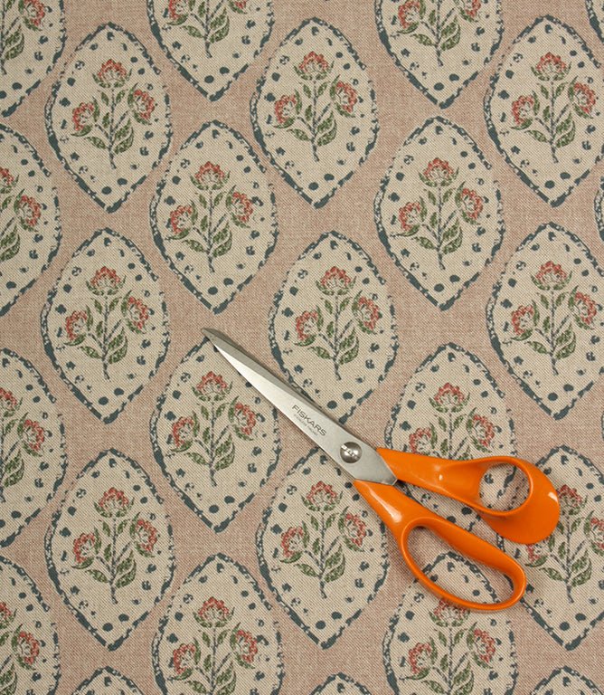 Fleur De Lune Fabric / Soft Pink - Just Fabrics