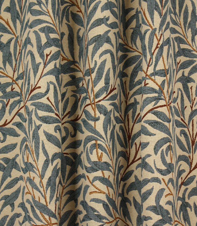 Willow Bough Tapestry Fabric / Azure - Just Fabrics