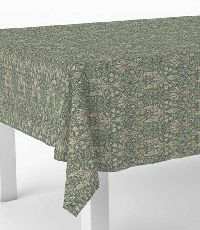 Snakeshead Oilcloth Fabric / Forest - Just Fabrics