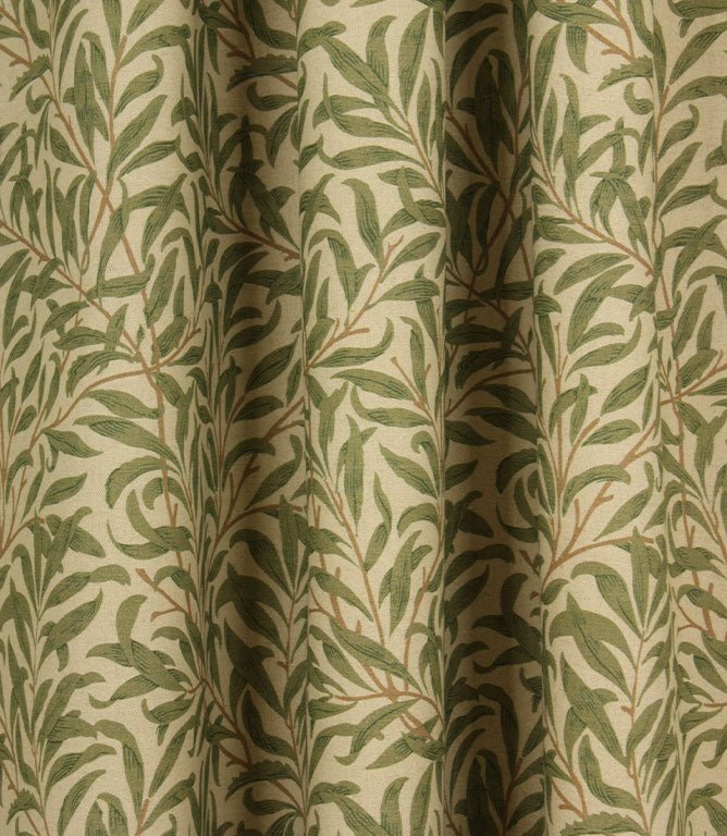 Boughs Wide Fabric / Green - Just Fabrics