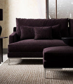 Ripley Chenille FR Fabric / Raisin - Just Fabrics