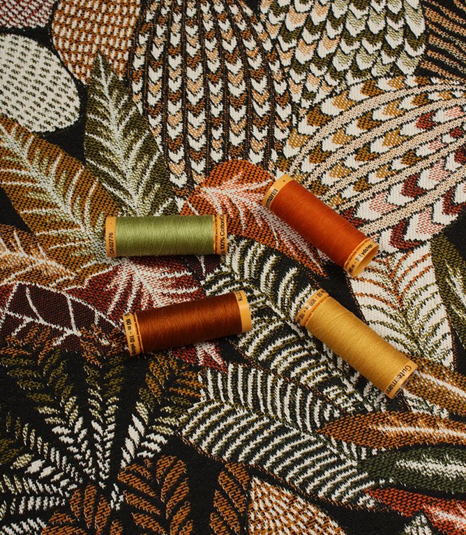 Botanique Fabric / Noir - Just Fabrics