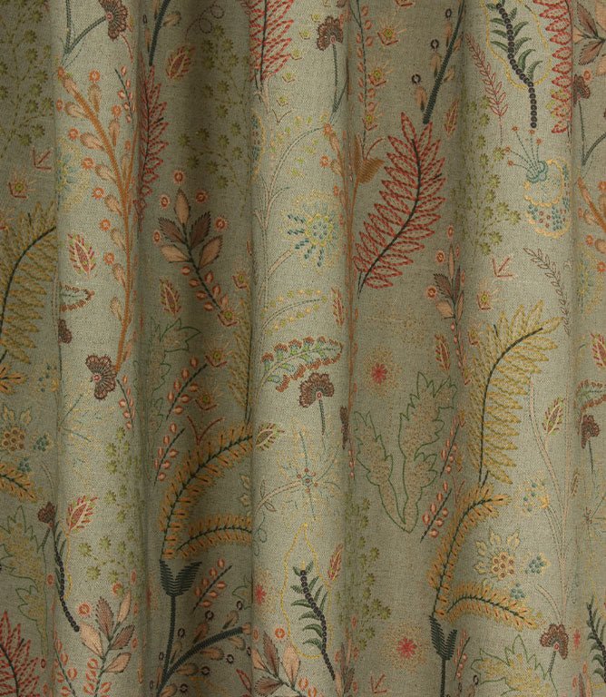 Sophie Fabric / Duck Egg - Just Fabrics