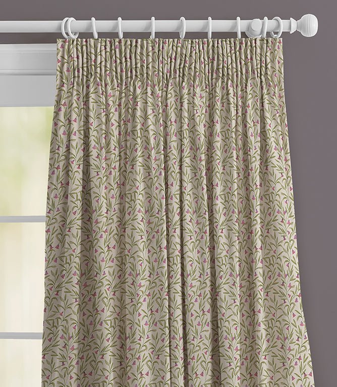 Bell Meadow Fabric / Rosewood - Just Fabrics