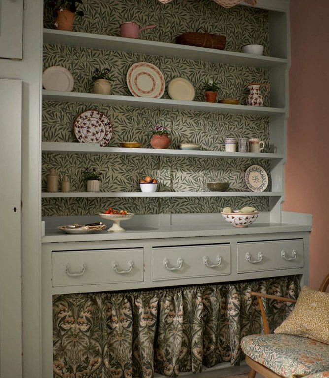 Bluebell Fabric / Leafy Arbour - Just Fabrics