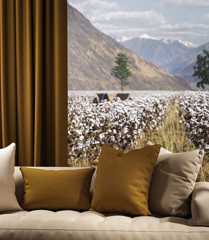 Oxford FR Fabric / Ochre - Just Fabrics