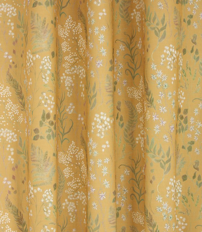 Aileana Fabric / Honey - Just Fabrics