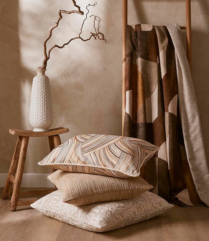 Ardora Fabric / Stone - Just Fabrics