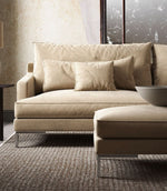 Ripley Chenille FR Fabric / Silk - Just Fabrics