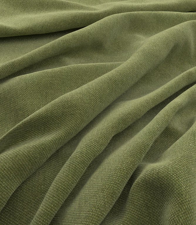 Harrow Chenille FR Fabric / Apple - Just Fabrics