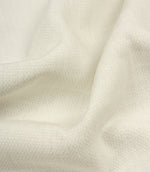 Elcombe Chenille Fabric / Ecru - Just Fabrics
