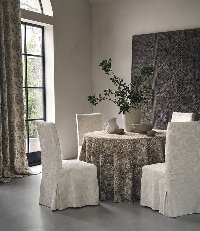 Sanjana Fabric / Clay - Just Fabrics