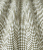 Houndstooth FR Fabric / Olive - Just Fabrics
