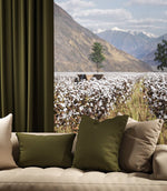 Oxford FR Fabric / Meadow - Just Fabrics