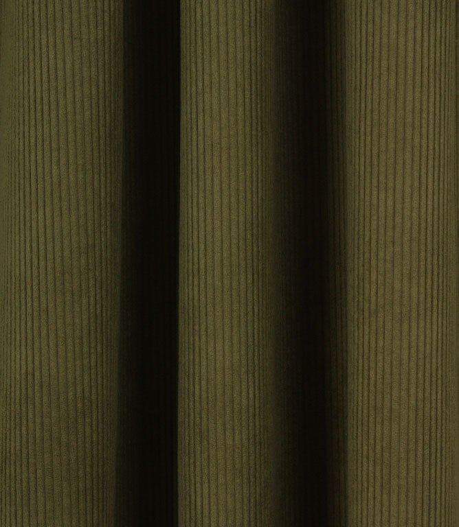 JF Chunky Cord Fabric / Khaki - Just Fabrics