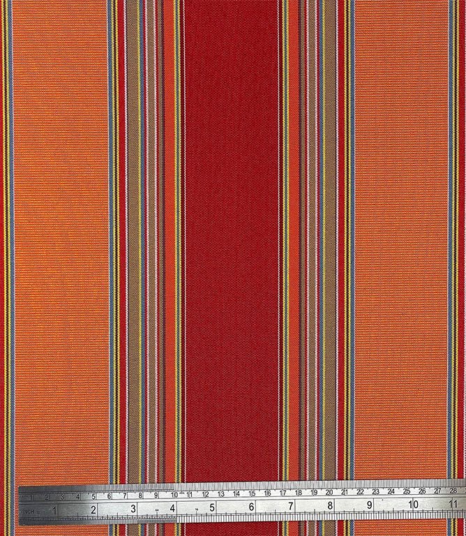 Folkestone Outdoor Fabric / Orange - Just Fabrics