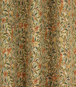 Bird and Pomegranate Tapestry Fabric / Beige - Just Fabrics