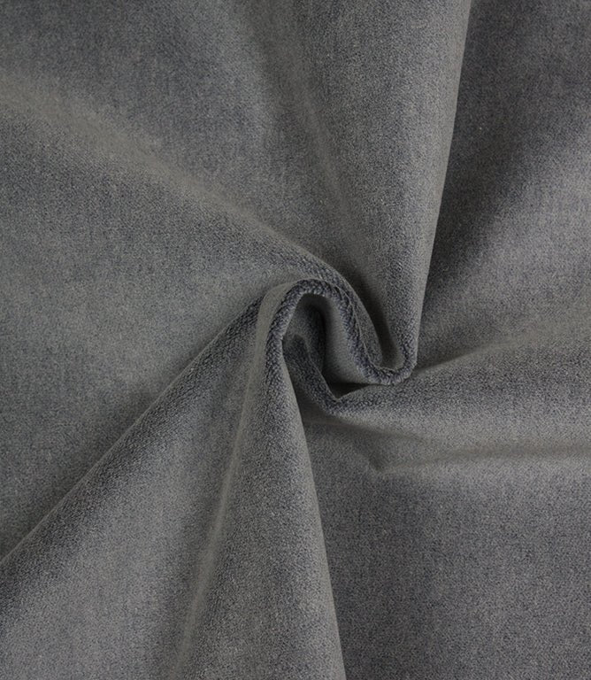 Cosy Velvet FR Fabric / Blue - Just Fabrics