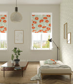 Poppy Pop Fabric / Sage / Poppy - Just Fabrics