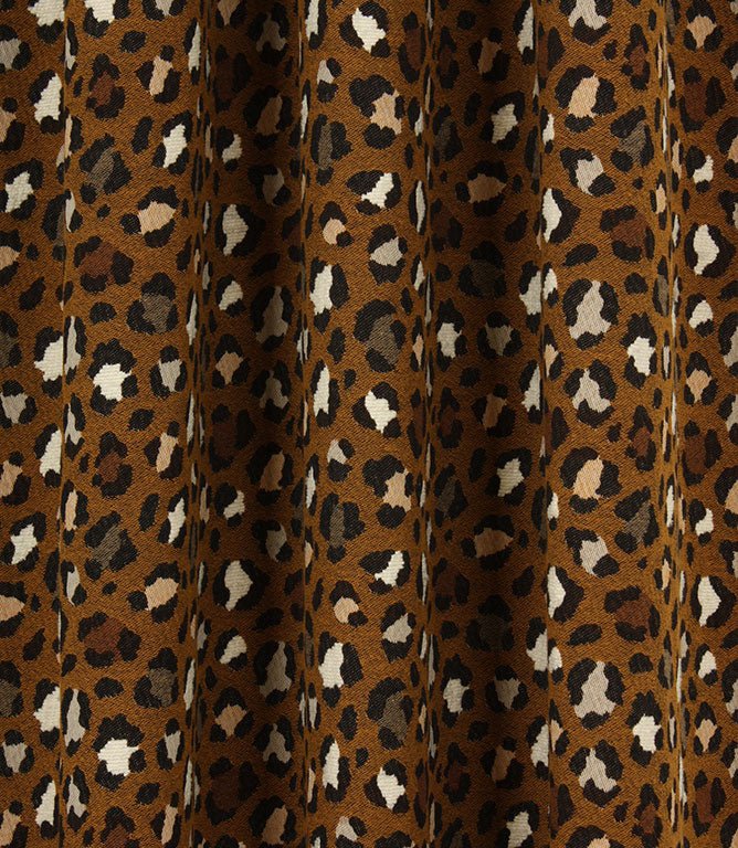 Tropical Cat Fabric / Peanut - Just Fabrics