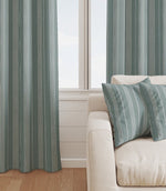 Cheltenham Stripe Fabric / Adriatic - Just Fabrics