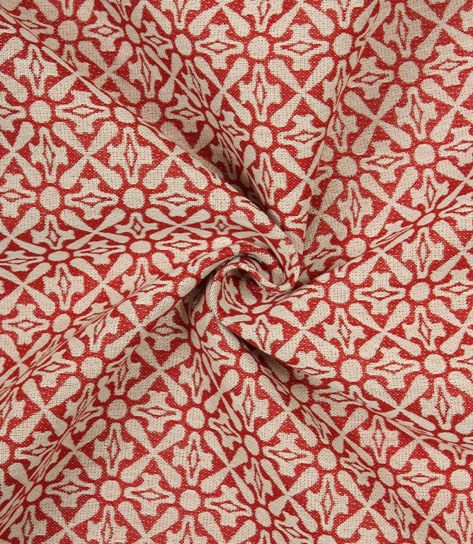 Mullion Outdoor Fabric / Granate - Just Fabrics