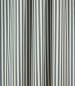 Cotswold Ticking Fabric / Blue - Just Fabrics