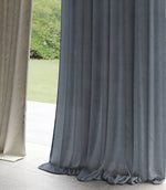 Laundered Linen Fabric / Denim - Just Fabrics