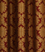 Versailles Damask Fabric / Red - Just Fabrics