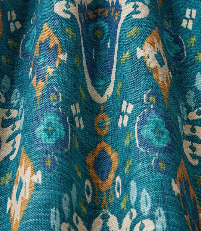 Boho Fabric / Teal - Just Fabrics