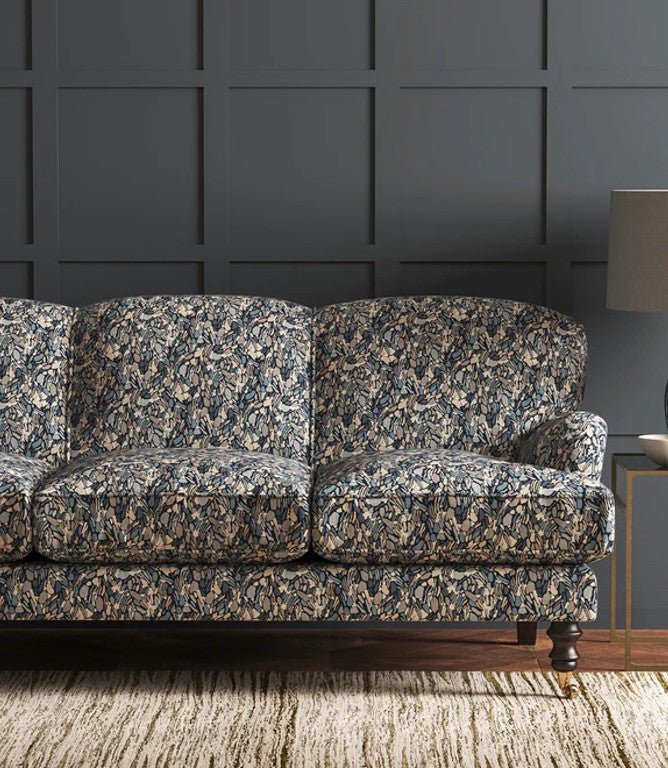 Chesil Beach Fabric / Blue Granite - Just Fabrics