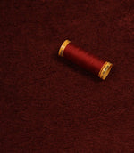 Whittington Velvet FR Fabric / Oxblood - Just Fabrics