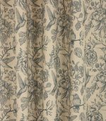 Wild Hummingbirds Fabric / Indigo - Just Fabrics