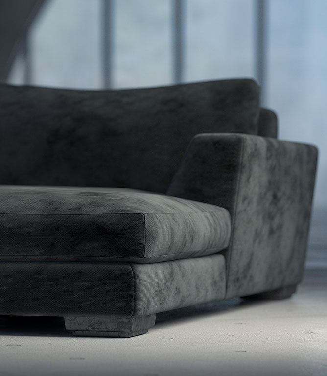 Chilham FR Fabric / Midnight - Just Fabrics