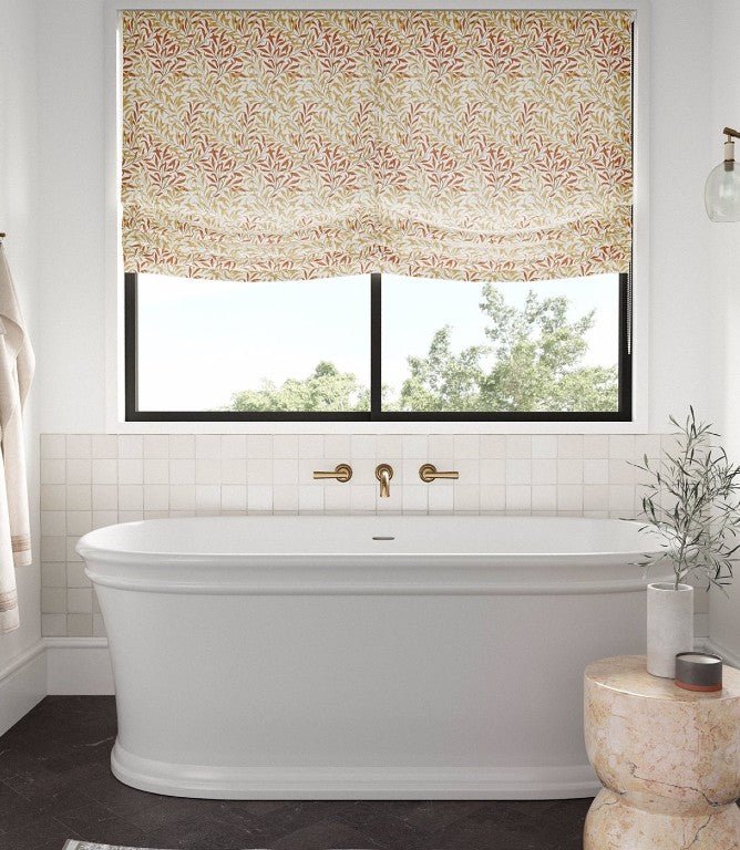 Willow Boughs Fabric / Russet / Ochre - Just Fabrics