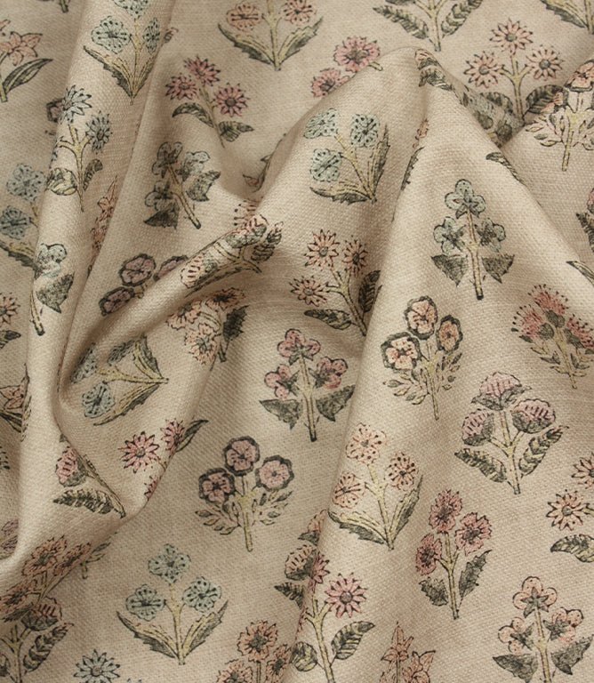 Amari Fabric / Natural - Just Fabrics