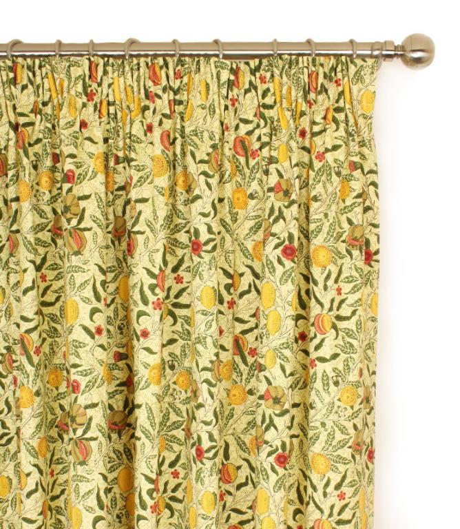 Fruits Pencil Pleat Curtains - Just Fabrics