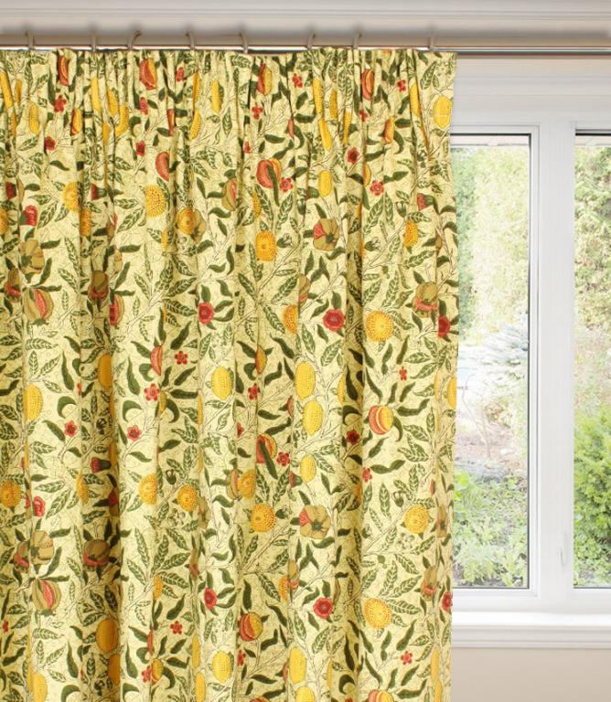 Fruits Pencil Pleat Curtains - Just Fabrics