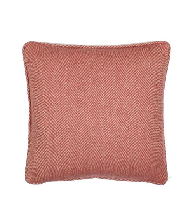 Balmoral Raspberry Cushion - Just Fabrics