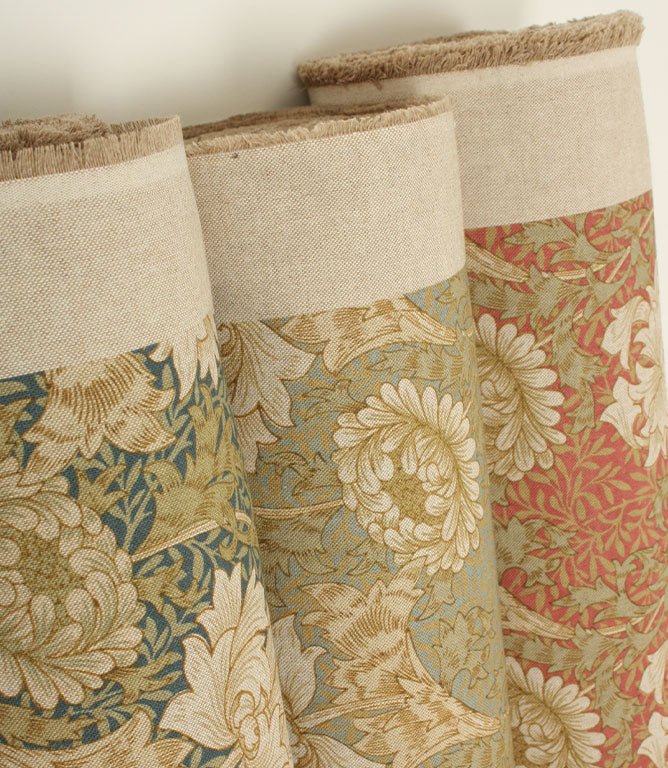 Ethel Fabric / Soft Red - Just Fabrics