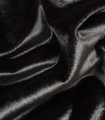 Emerald Velvet Fabric / Charcoal - Just Fabrics