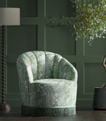 Golden Lily Fabric / Apple Blush - Just Fabrics