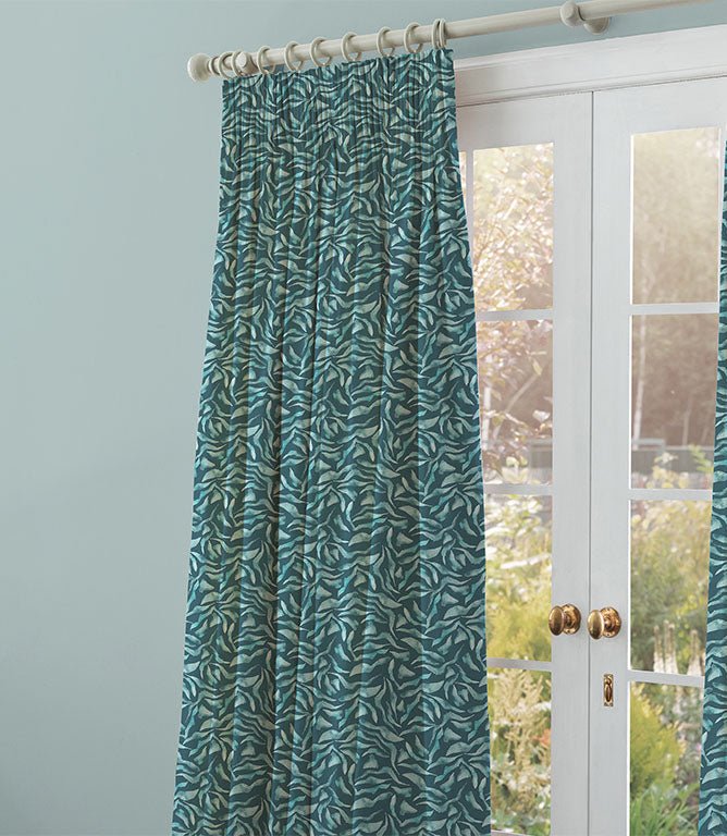 Balaya Fabric / Teal - Just Fabrics