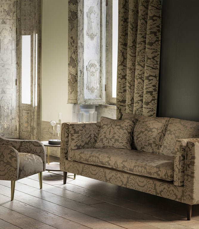 Chalfield Damask Fabric / Document - Just Fabrics