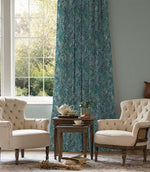 Valetta Fabric / Teal - Just Fabrics